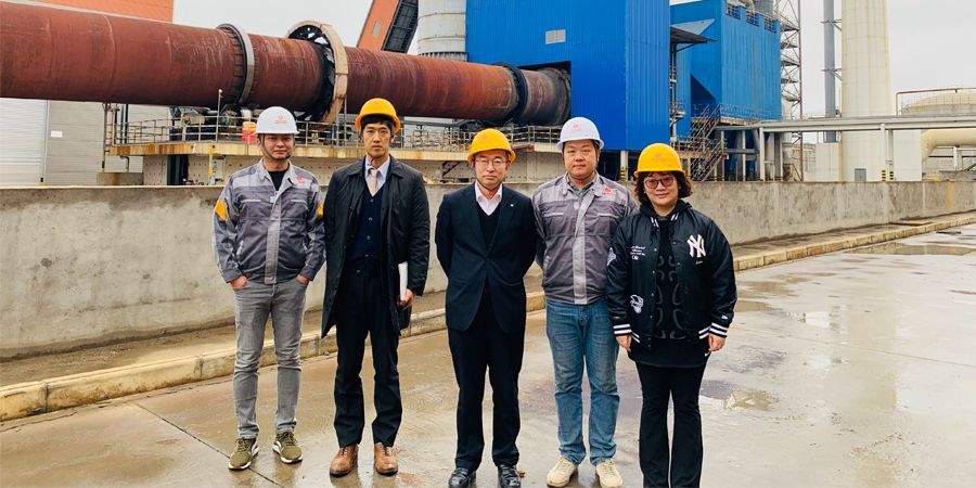 GSC Guangxi branch welcomed an inspection of its barium sulfate production by the Japanese Sangyo Trading Company.